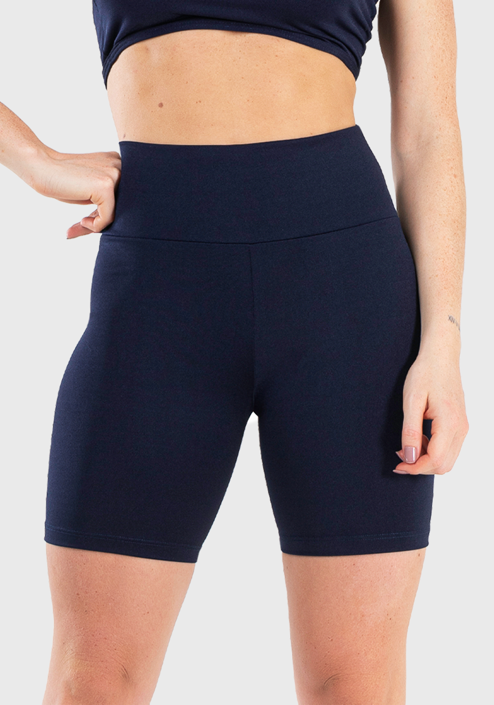 Short Fitness Feminino Básico Marinho