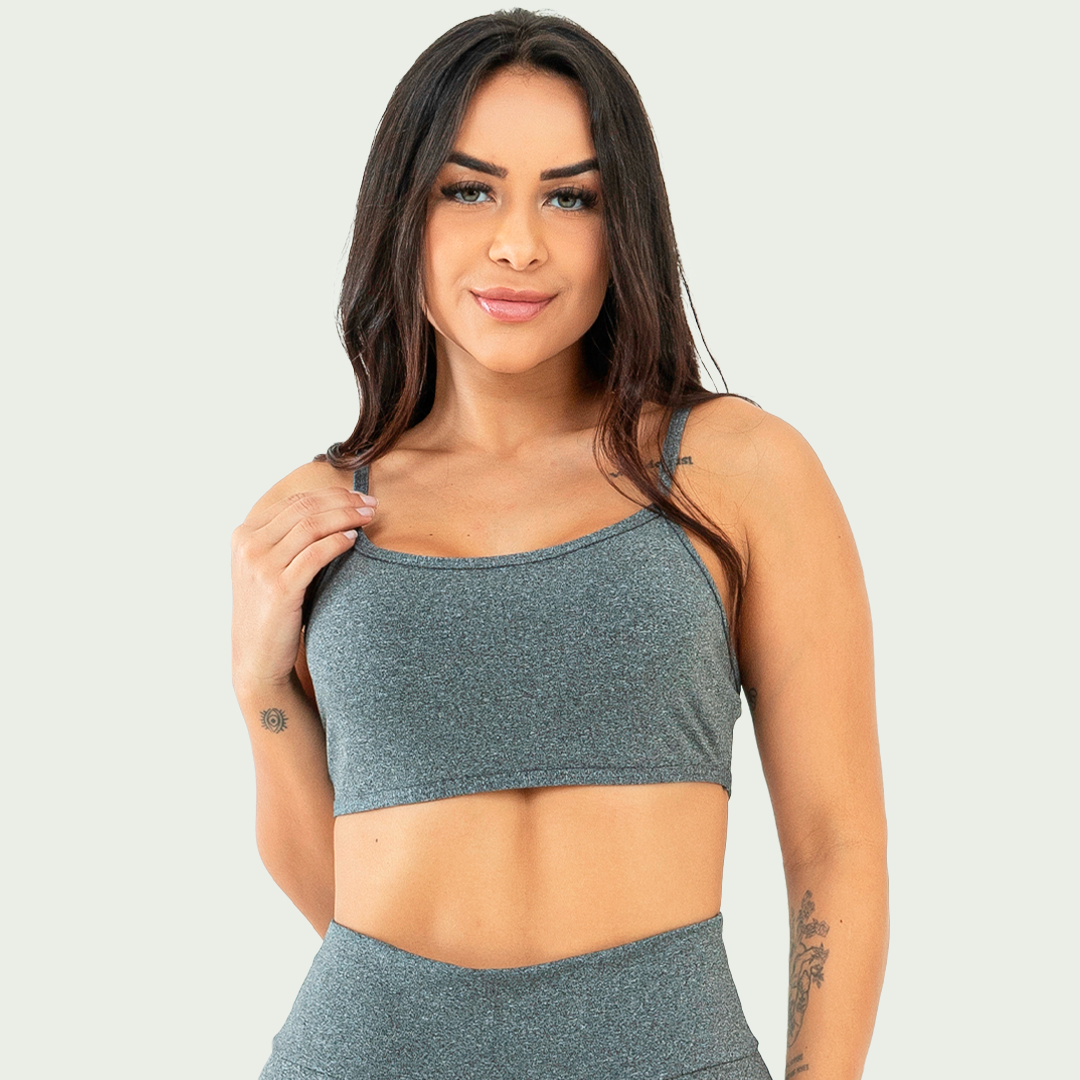 Top Nadador Básico Sem Bojo Mescla