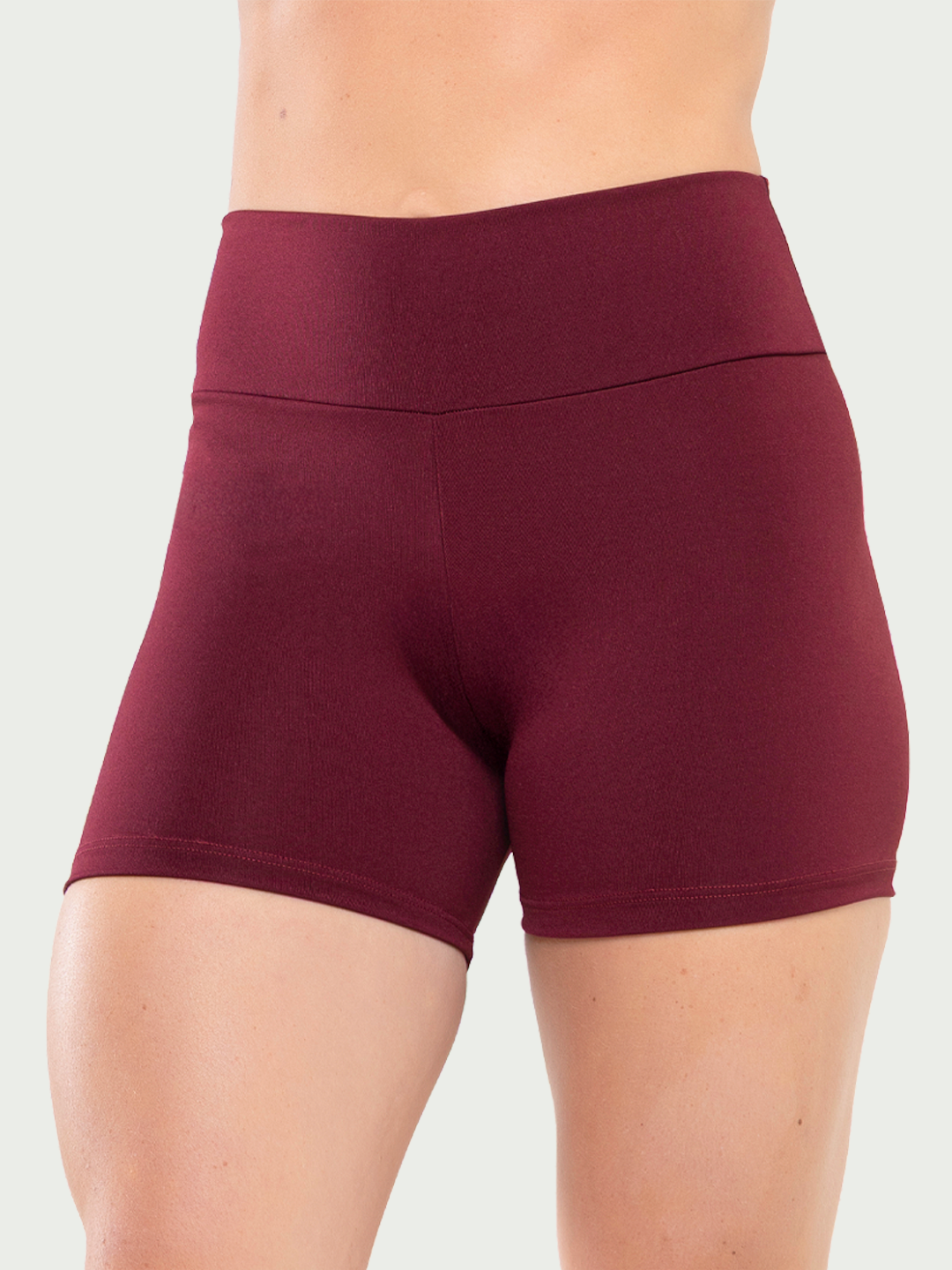 Short Curto Cintura alta Fitness Feminino Academia Rubro