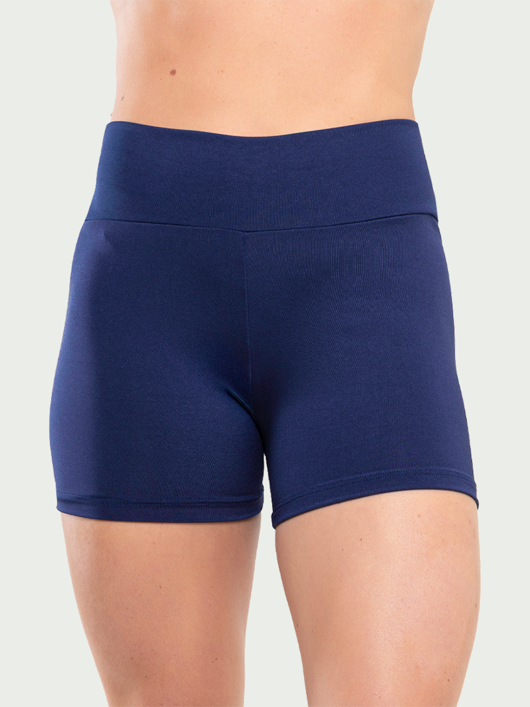 Short Curto Cintura alta Fitness Feminino Academia Marinho