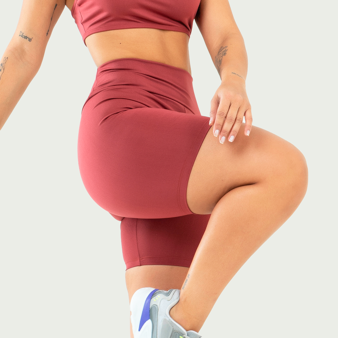 Short Fitness Feminino Básico Rubro