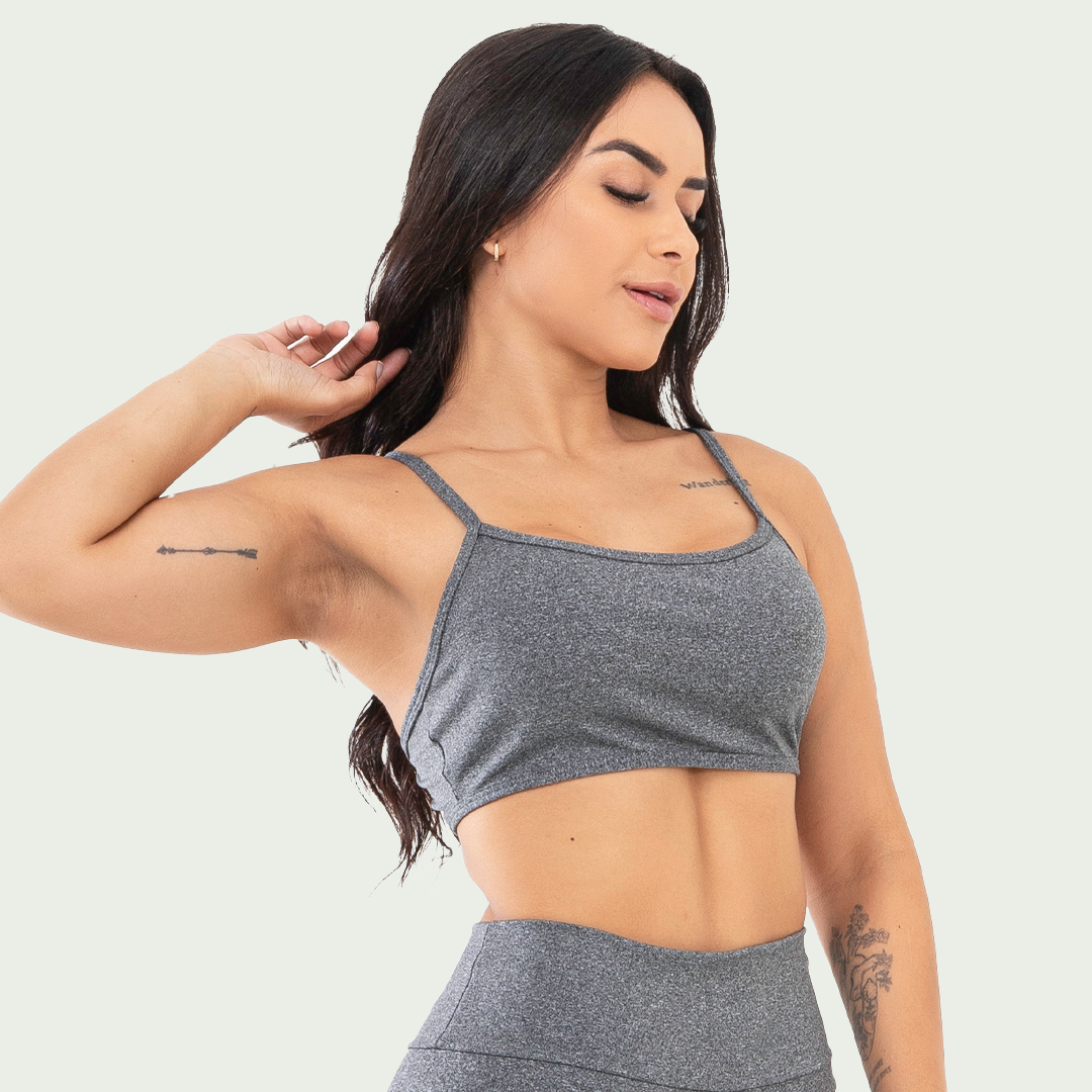 Top Alcinha Básico Sem Bojo Mescla