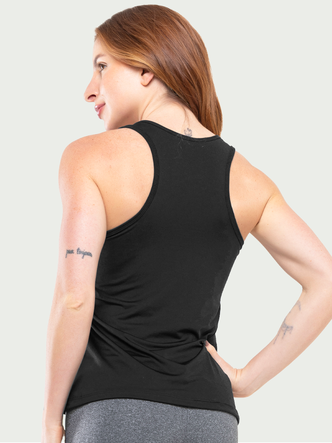 Regata Fitness Nadador Básica Feminina Preta