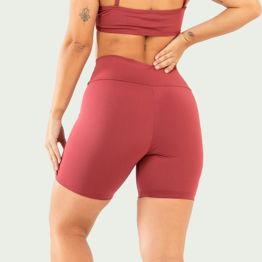 Short Fitness Feminino Básico Rubro